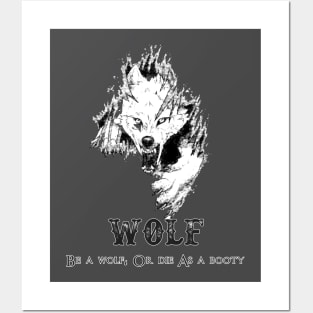 the wolf Posters and Art